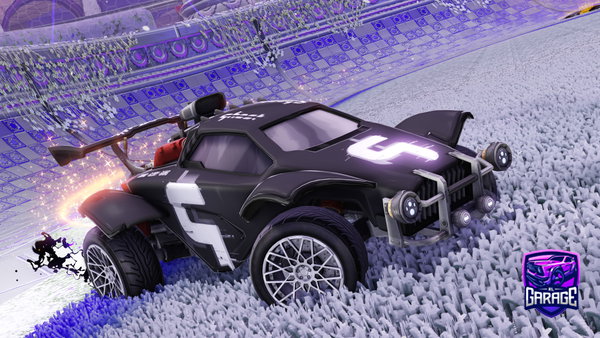 A Rocket League car design from DiniSilva