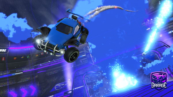 A Rocket League car design from Not_Miles