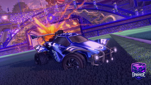 A Rocket League car design from Alcapa6