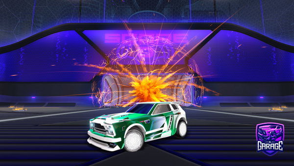 A Rocket League car design from Floenk0192837
