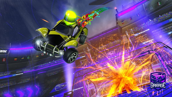 A Rocket League car design from -Dodo-