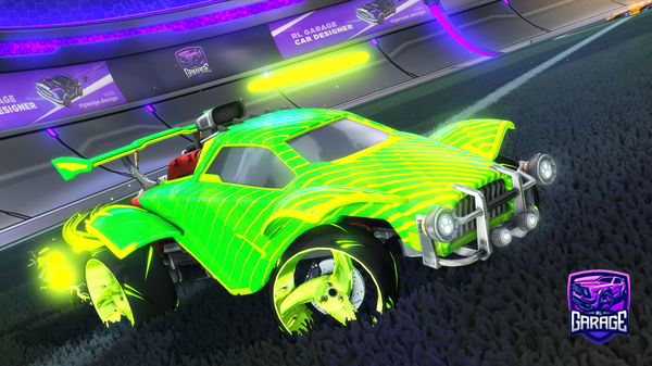 A Rocket League car design from Noobybony