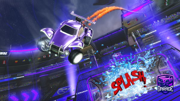 A Rocket League car design from Smileygamer34