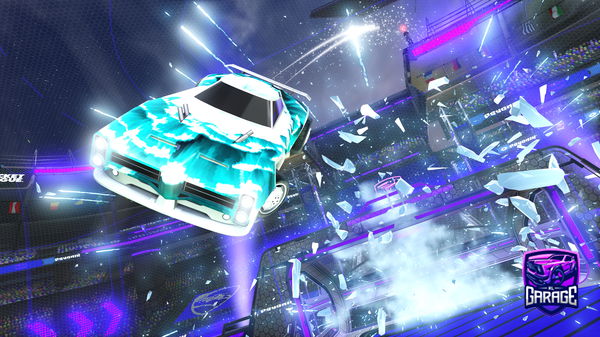 A Rocket League car design from hefferl