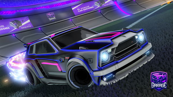 A Rocket League car design from mxst1k
