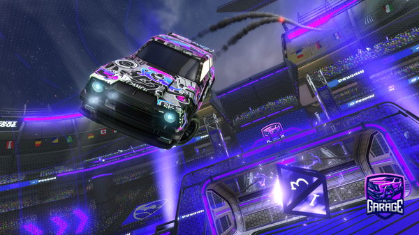 A Rocket League car design from Fabatizer