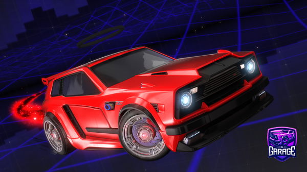 A Rocket League car design from 7ESTYY