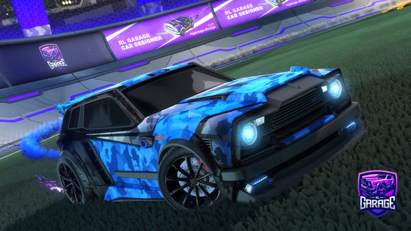 A Rocket League car design from Flappp12