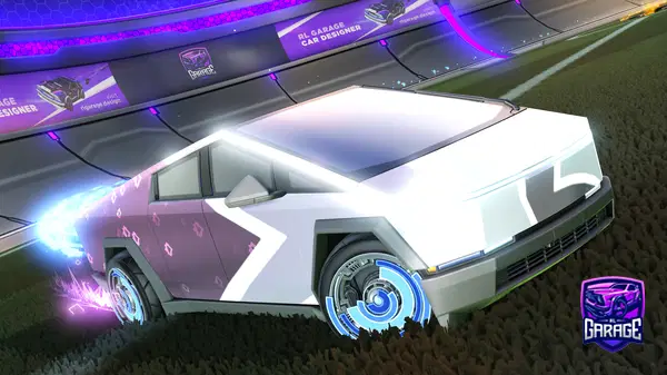 A Rocket League car design from CyberBoy_23