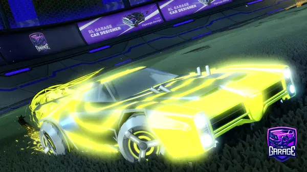 A Rocket League car design from CrspyChkn