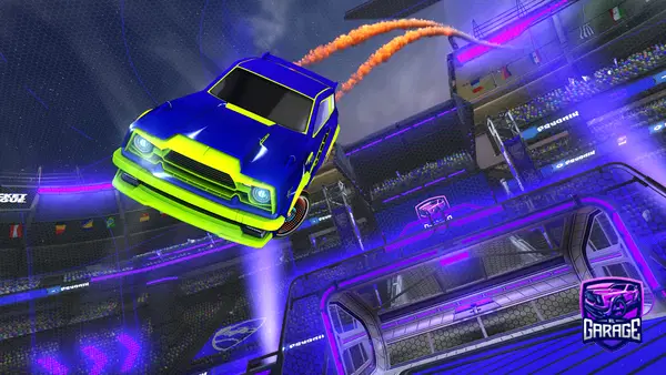 A Rocket League car design from omarelshark