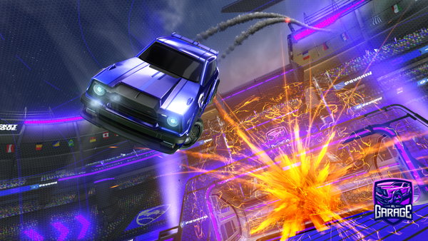 A Rocket League car design from medtheted