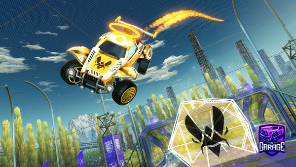 A Rocket League car design from ii_F7_