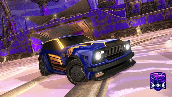 A Rocket League car design from Jipbeers2008