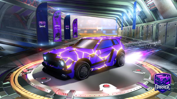 A Rocket League car design from Migalha19