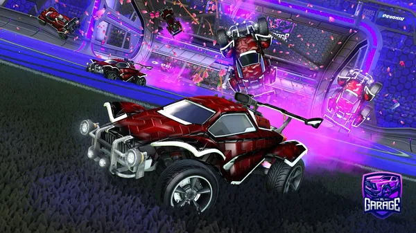 A Rocket League car design from A1V3