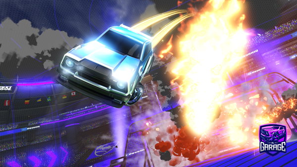 A Rocket League car design from thecharpy_