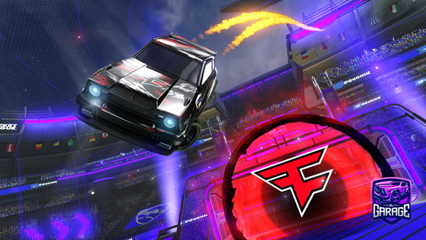 A Rocket League car design from YT-NixLR