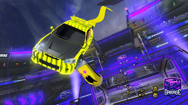 A Rocket League car design from NissanSkyline10