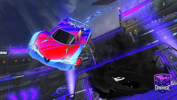 A Rocket League car design from Djcosmo