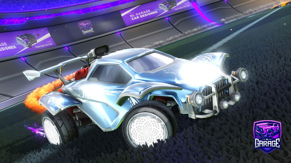 A Rocket League car design from SLLIFP35