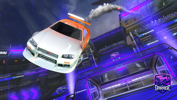 A Rocket League car design from Rejecthtr