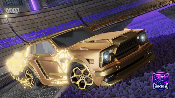 A Rocket League car design from IeBoon
