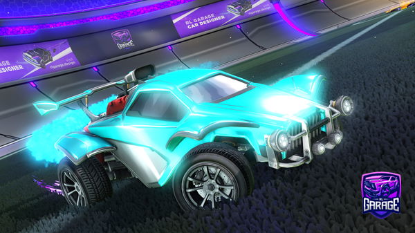 A Rocket League car design from eyejust