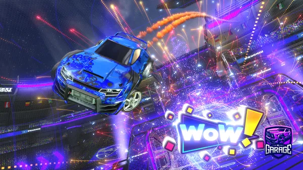 A Rocket League car design from bcartesan