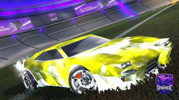 A Rocket League car design from DaddyDayot