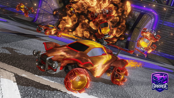 A Rocket League car design from Shotgun_simmy