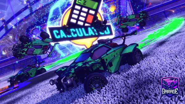 A Rocket League car design from TheSocialCOW