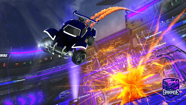 A Rocket League car design from HADES31