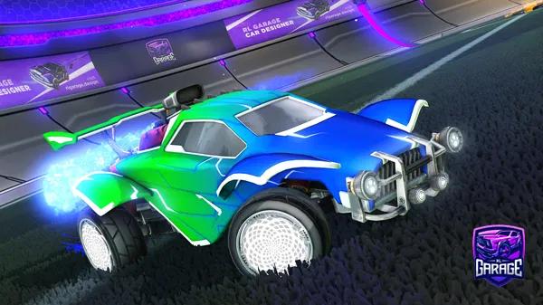 A Rocket League car design from harveywellybob