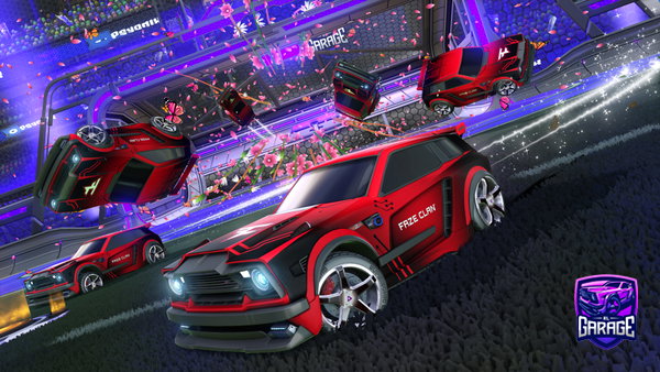 A Rocket League car design from sxkfoc