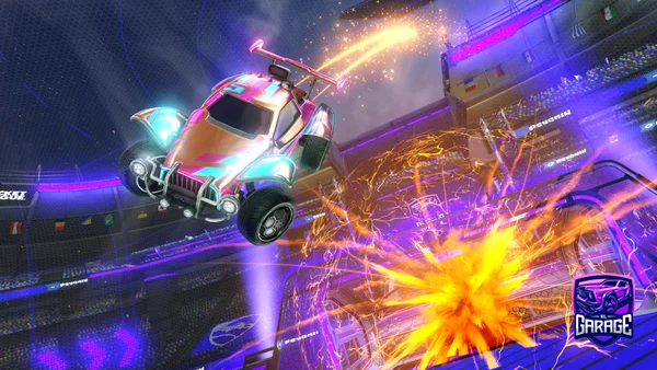 A Rocket League car design from 00melon00