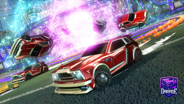 A Rocket League car design from Mrtrader65