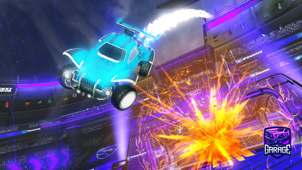 A Rocket League car design from l7vd
