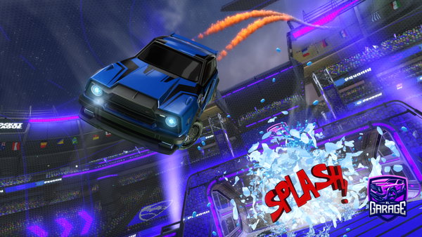A Rocket League car design from Abdullah0183