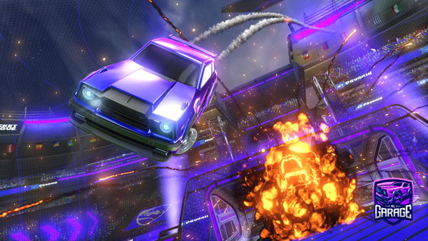 A Rocket League car design from MohdH23