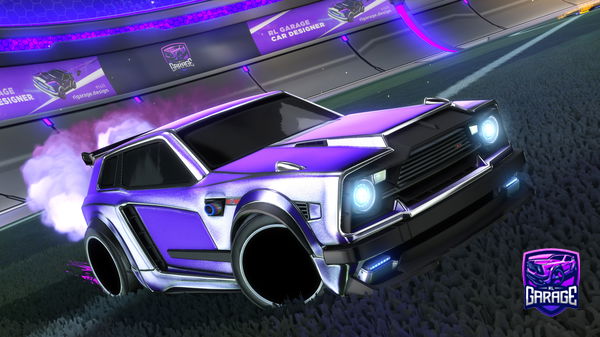 A Rocket League car design from NarutoKurama
