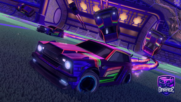 A Rocket League car design from Franli