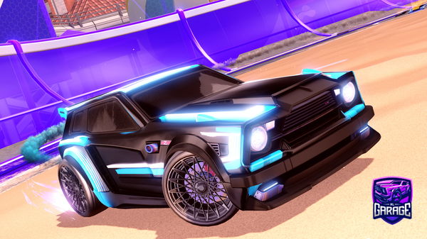 A Rocket League car design from mahouds