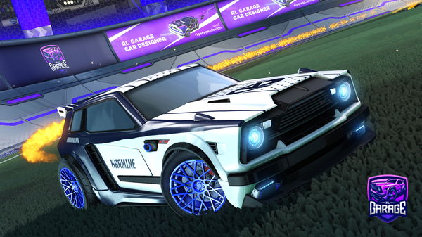 A Rocket League car design from Wavex02