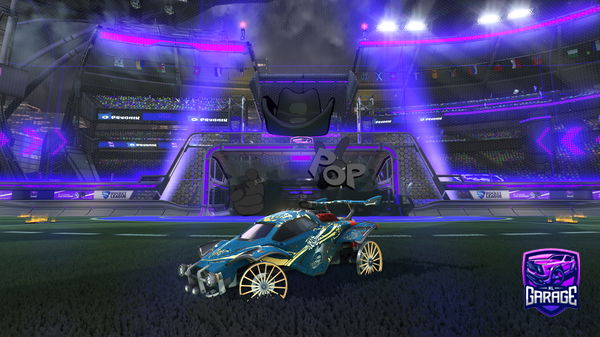 A Rocket League car design from JulGlezL