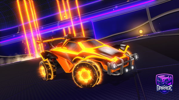 A Rocket League car design from PippyOnYt