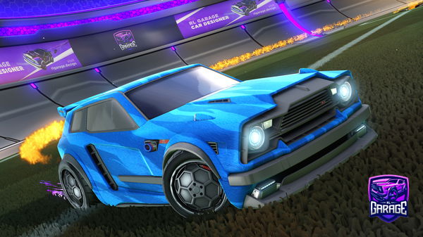 A Rocket League car design from oke772