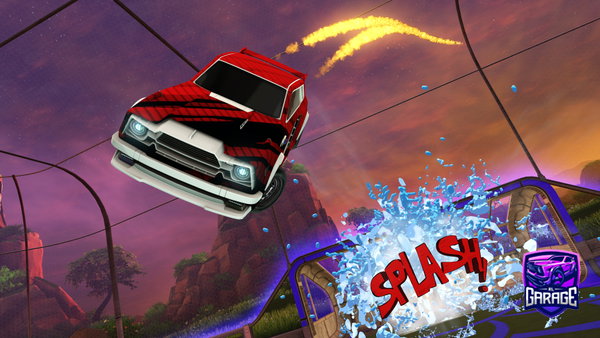 A Rocket League car design from q8_tona