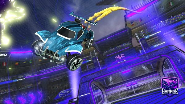 A Rocket League car design from Ironblast