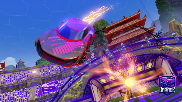 A Rocket League car design from MS23